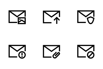 Email And Message Icon Pack
