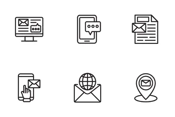 Email And Message Icon Pack