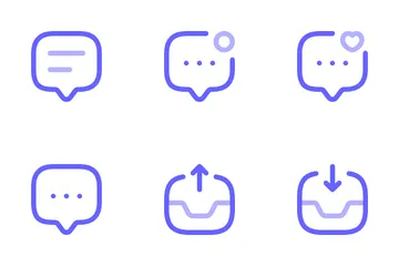 Email And Message Icon Pack