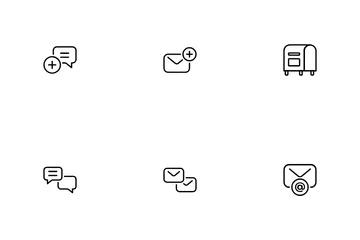 Email And Message Icon Pack