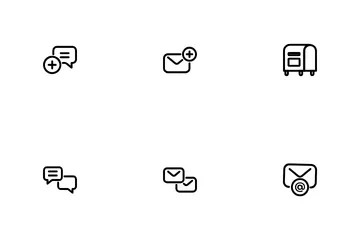 Email And Message Icon Pack