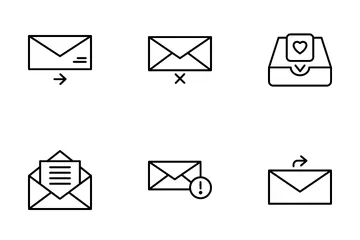 Email And Messaging Icon Pack