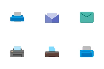 Email And Printers Icon Pack