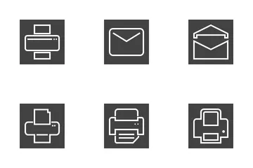 Email And Printers Icon Pack