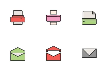 Email And Printers Icon Pack