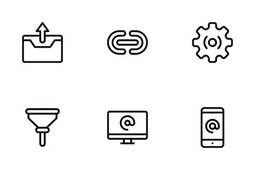 Email Console Icon Pack