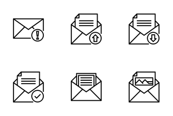 Email Element Icon Pack