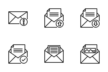 Email Element Icon Pack