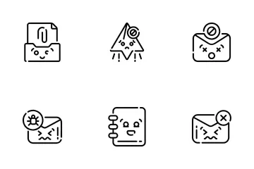 Email Emojis Icon Pack