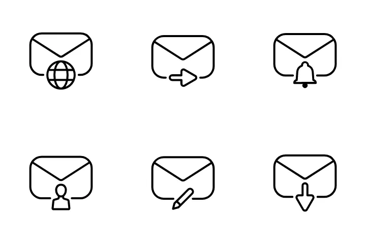 9,348 Email Signature Icon Packs, Logos, Symbols - Free Download in SVG ...