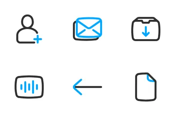 Email Interface Icon Pack