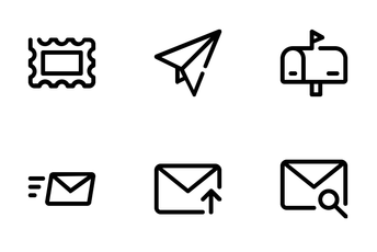 Email Line Icon Pack