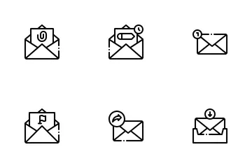 Email Newsletters Icon Pack