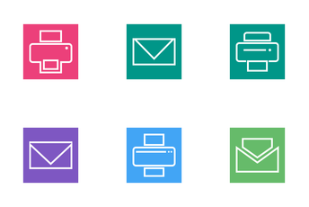 Email & Printers Icon Pack