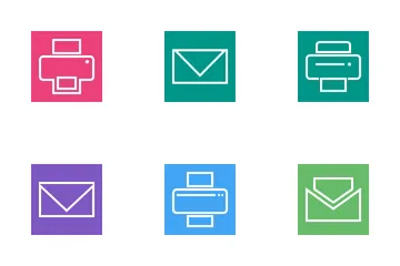 Email & Printers Icon Pack