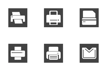 Email & Printers Icon Pack