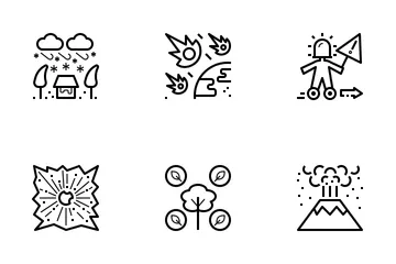 Emergency And Disaster Management Icon Pack