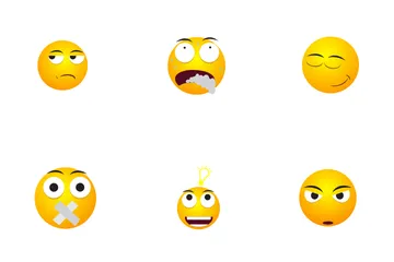 Cara de emoji Pacote de Ícones
