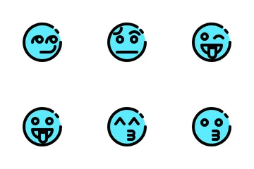 Emoji (filled Line) Icon Pack