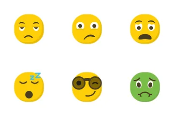 Emoji Flat Icon Pack