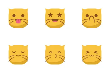 Emoji di gatti Icon Pack