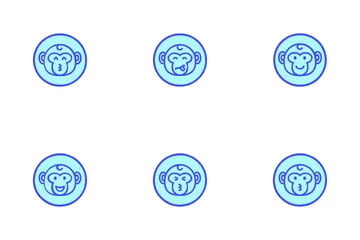 Emoji Monkey Icon Pack