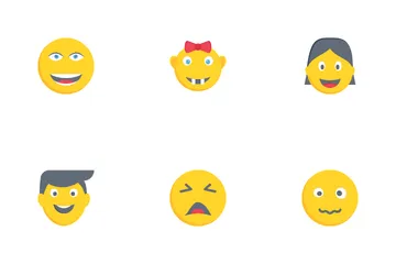 Emoji sorridente Pacote de Ícones