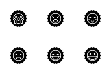 Emoji Sun Icon Pack