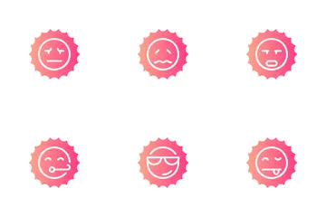 Emoji Sun Icon Pack