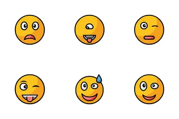 Emoji Vol 3 Pack d'Icônes
