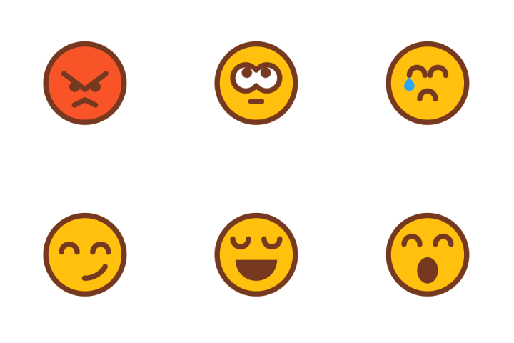 Download Emojis Icon pack - Available in SVG, PNG, EPS, AI & Icon fonts