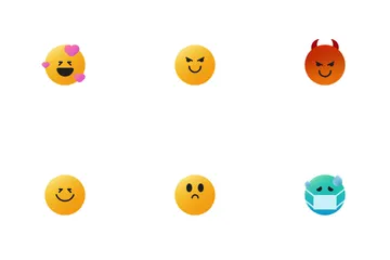 Emoticon Collection Icon Pack