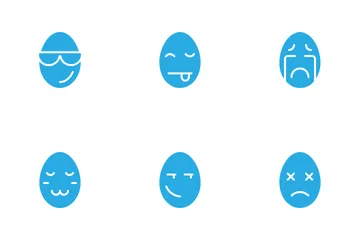 Emoticon Egg Icon Pack