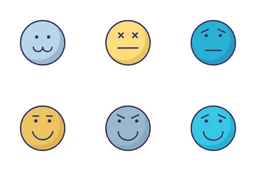 Emoticon Or Emoji Icon Pack