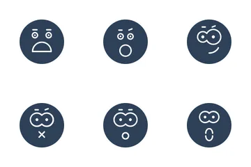 Emoticon Or Emoji Icon Pack