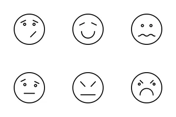 Emoticon Or Emoji Icon Pack