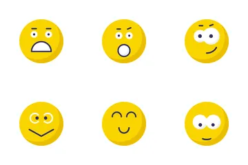 Emoticon Or Emoji Icon Pack