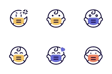 Emoticon With Expression Icon Pack