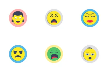 Emojis sonrientes Paquete de Iconos