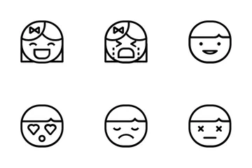 Emoticons Vol 1 Icon Pack