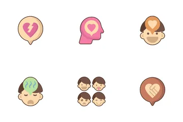 Emotions And Emotional Intelligence Icon Pack