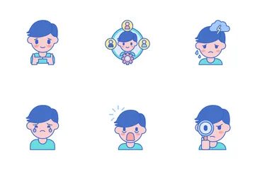 Emotions And Emotional Intelligence Icon Pack