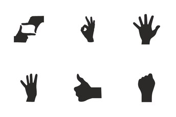Emotions And Gestures Icon Pack