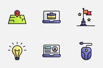 Empleo Paquete de Iconos