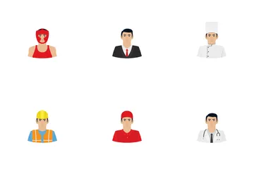 Emploi et profession Icon Pack