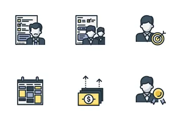 Employee Appraisal Icon Pack