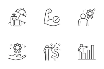 Employee Benefit Icon Pack