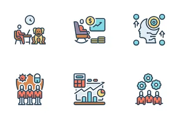 Employee Benefits Icon Pack