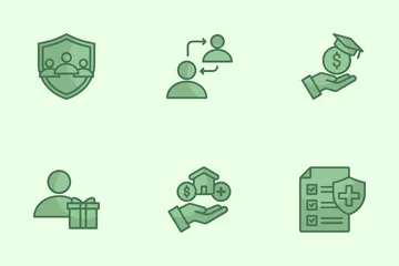 Employee Benefits Icon Pack