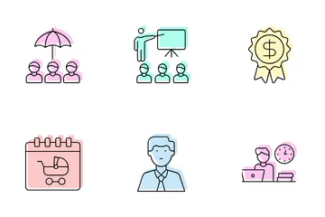 Employee Benefits Icon Pack